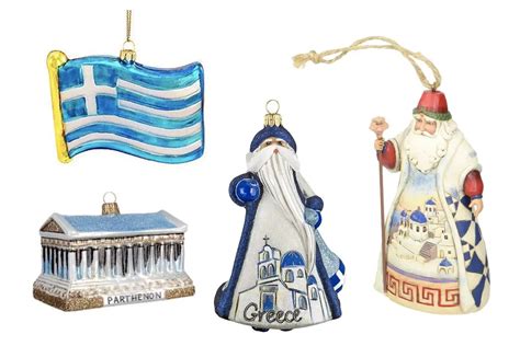 Greek Inspired Ornaments to Trim Your Christmas Tree - The Pappas Post