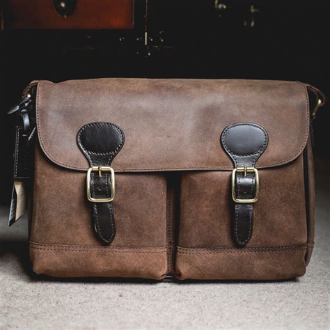 Ashwood Leather Buff Brown Edward Messenger Bag Furbellow And Co