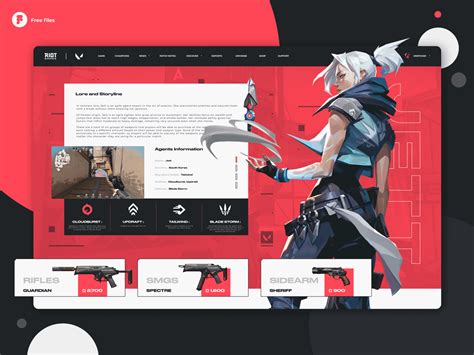 Valorant Ui Ux Designs Themes Templates And Downloadable Graphic