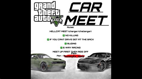 Car Meet Hellcats Youtube