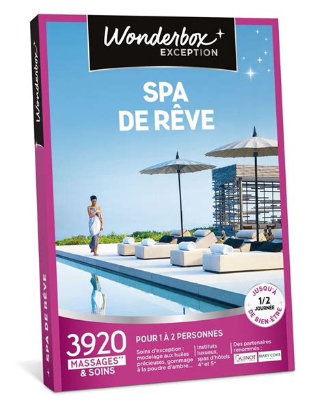 15 Sur Coffret Cadeau Wonderbox Spa De Rêve Coffret Cadeau Achat And Prix Fnac