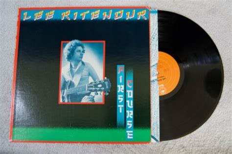 Lee Ritenour First Course Jazz Fusion Rock W Inner Record Vinyl Lp