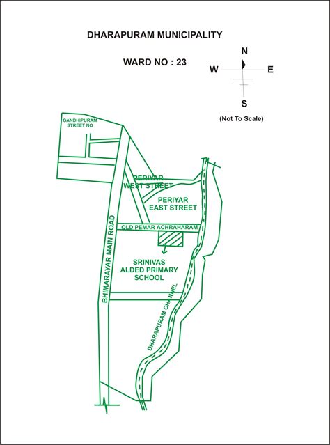 Ward Map - Dharapuram Municipality