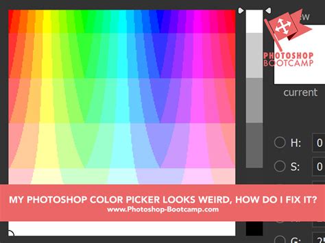 Photoshop Tip My Photoshop Color Picker Looks Strange How 53 Off