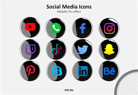 40 Beautiful Free Social Media Icon Sets For Your Website EU