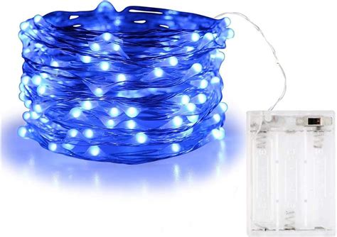 Bolweo Guirlande lumineuse à LED 3 m bleu 1 Amazon fr Cuisine Maison