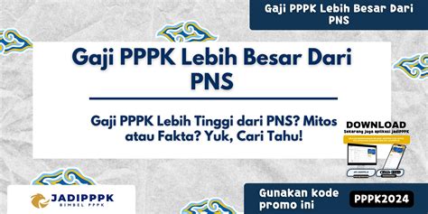 Gaji PPPK Lebih Besar Dari PNS Gaji PPPK Lebih Tinggi Dari PNS Mitos