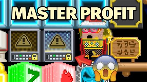 Master Profit Method To Profit In Growtopia LAZY PROFIT Growtopia