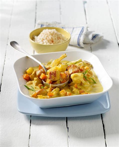 Puten Curry Gulasch Mit Reis Rezept LECKER