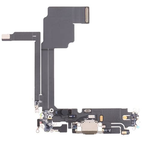 Original Charging Port Flex Cable For Iphone 15 Pro Max Titanium Color