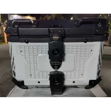 NIWRA RAPTOR AND F2 ALLOY TOP BOX 25L 35L 45L 50L Shopee