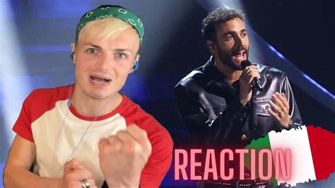 Italy Marco Mengoni Due Vite Reaction Youtube