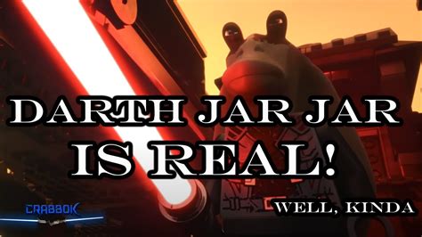 Darth Jar Jar Is Real Well Kind Of Star Wars Lego Rebuild The