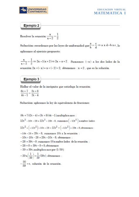 PDF ANTOLOGIA DE EJERCICIOS RESUELTOS ECUACIONES Pdf DOKUMEN TIPS