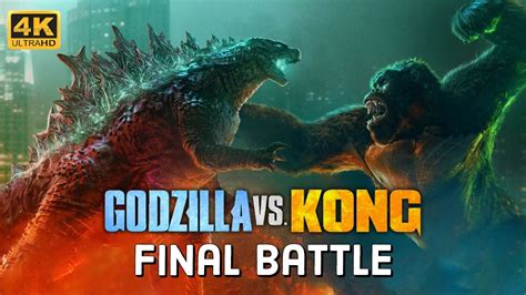 Godzilla Vs Kong Final Battle Godzilla Vs Kong Final Fight Scene