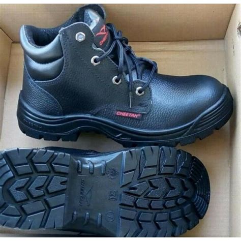 Jual Sepatu Safety Cheetah Original Ujung Besi Shopee Indonesia