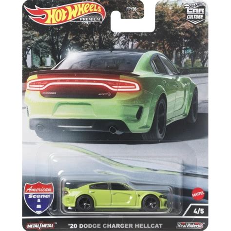 Mattel Αυτοκινητακια Hot Wheels Συλλεκτικά Αγωνιστικά 20 Dodge Charger Hellcat FPY86 HCK04