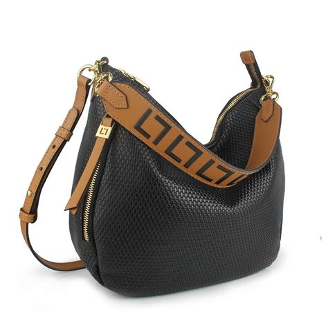 Bolsa De Couro Hobo Grande Luz Da Lua Reserva Fina