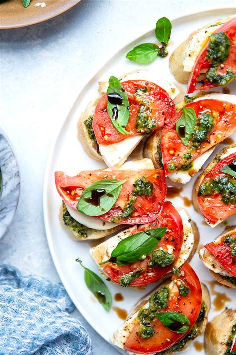 Tomato Mozzarella Bruschetta