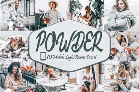 Powder Mobile Lightroom Preset Graphic By Mattte Studio Creative