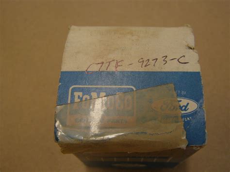 Nos Oem Ford F Truck Dash Oil Pressure Gauge F