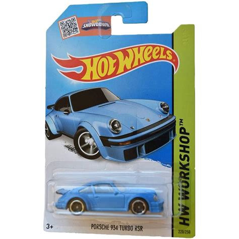 ホットウィール マテル ミニカー Cfj67 Hot Wheels Porsche 934 Turbo Rsr Blue Workshop Series 22 Pd 01644690