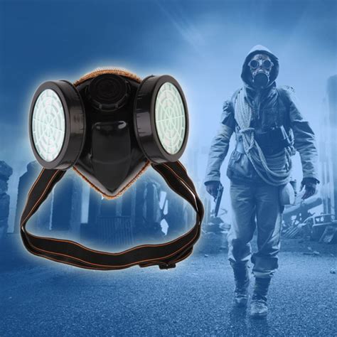 Aliexpress Buy Protection Filter Dual Gas Mask Chemical Gas Anti