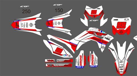 Decal Crf Premium Full Body Bisa Ganti Warna Lazada Indonesia