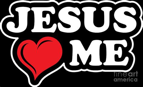 Jesus Design Yes Jesus Loves Me Birthday Gift Idea Digital Art by Haselshirt - Pixels