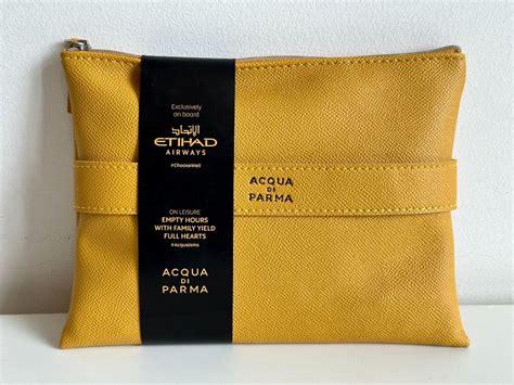 Acqua Di Parma Amenity Kit Exclusively For Etihad Airways Business