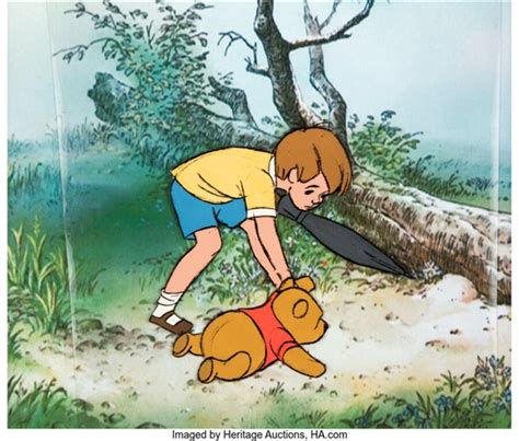 Winnie The Pooh And The Honey Tree Pooh And Christopher Robin