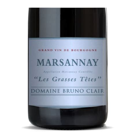 Marsannay Les Grasses Tetes 2020 Bruno Clair One B Wine