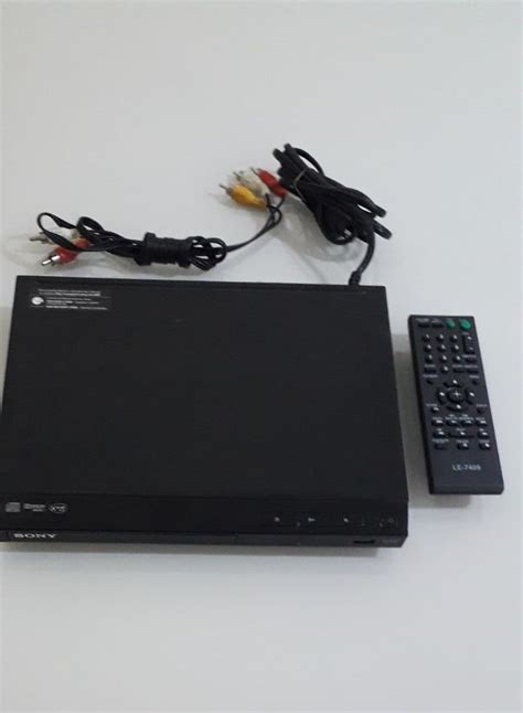 Dvd Player Sony Dvp Sr Controle Usb Usado Bom Estado Item Info