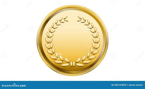 Dise O Vectorial De Premio De Medallas De Oro Ilustraci N Del Vector