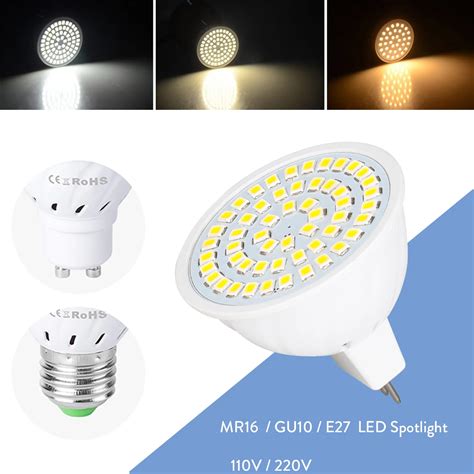 Pcs Veel V V V V Gu Led Spotlight Mr Lamp Spot Light