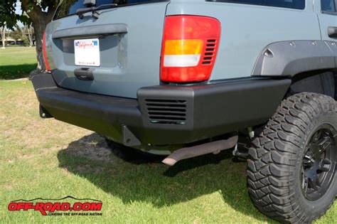 Trail Ready Jeep Grand Cherokee Wj Rear Bumper Installation Off