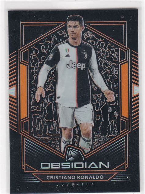 Panini Obsidian Cristiano Ronaldo Orange Parallel