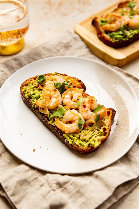 Shrimp Avocado Toast | Golden Truffle