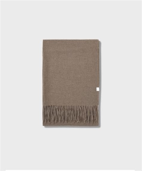 Musinsa Seoul Premium Cashmere Scarf Brown