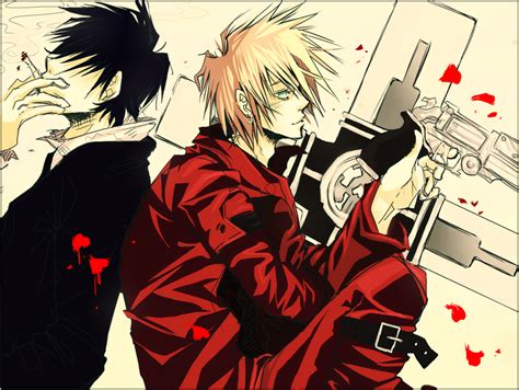 VASH AND WOLFWOOD by gaaraloverxoxo on DeviantArt