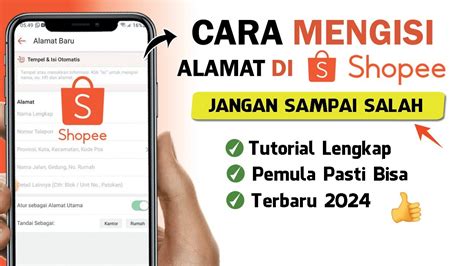 Cara Mengisi Alamat Pengiriman Di Shopee Cara ISI Alamat Di Shopee