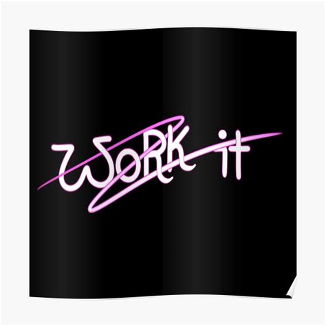 Work It” Movie Starring Sabrina Carpenter Poster For Sale By