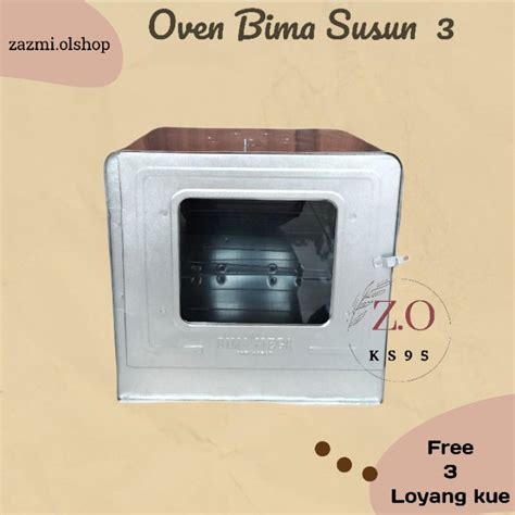 Jual Oven Bima Tangkring Susun Free Loyang Shopee Indonesia