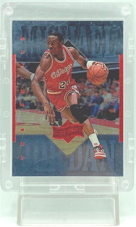 Vintage Upper Deck Athlete Of The Century Michael Jordan Card