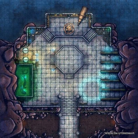 The Artificer S Workshop Lair X Battlemaps Dungeon Maps