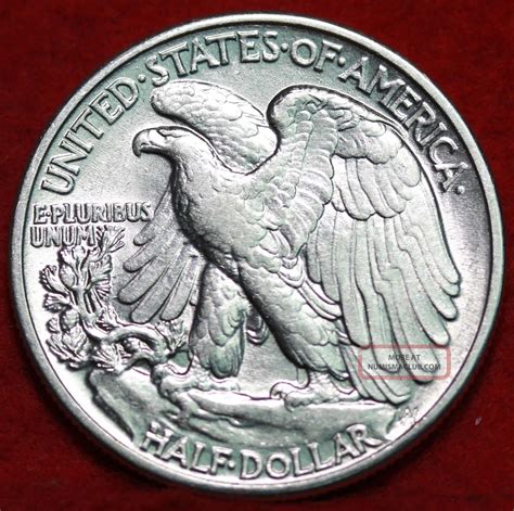 Uncirculated Silver Walking Liberty Half