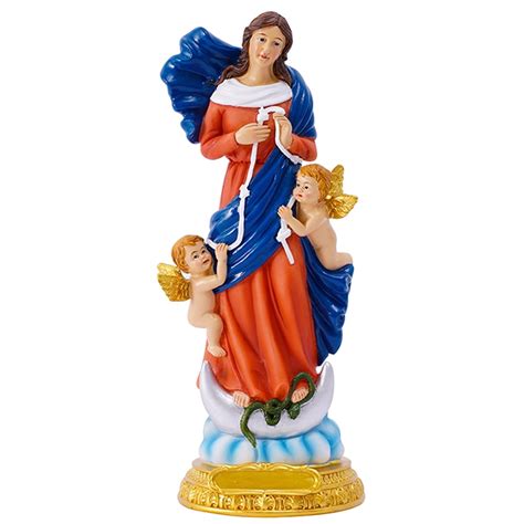 Character Ornament Madonna Sculpture Our Lady Of Guadalupe Figurine