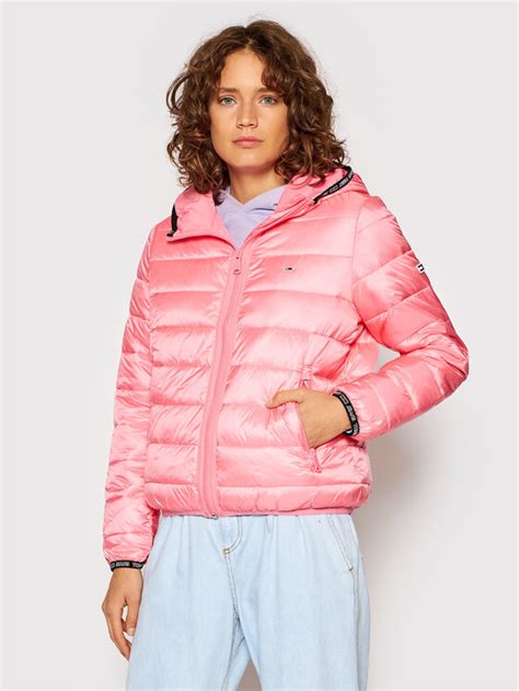 Tommy Jeans Daunenjacke Quilted Tape Dw Dw Rosa Regular Fit