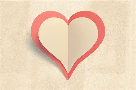 Paper Love Heart Royalty Free Stock Photo