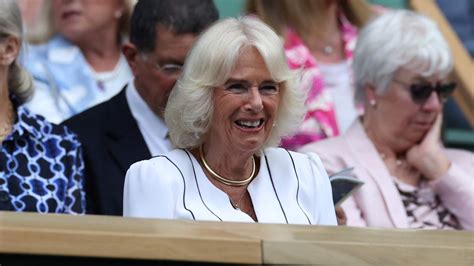 La Reina Camila Se Hace Presente En Wimbledon